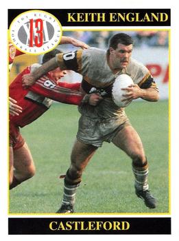 1991 Merlin Rugby League #30 Keith England Front